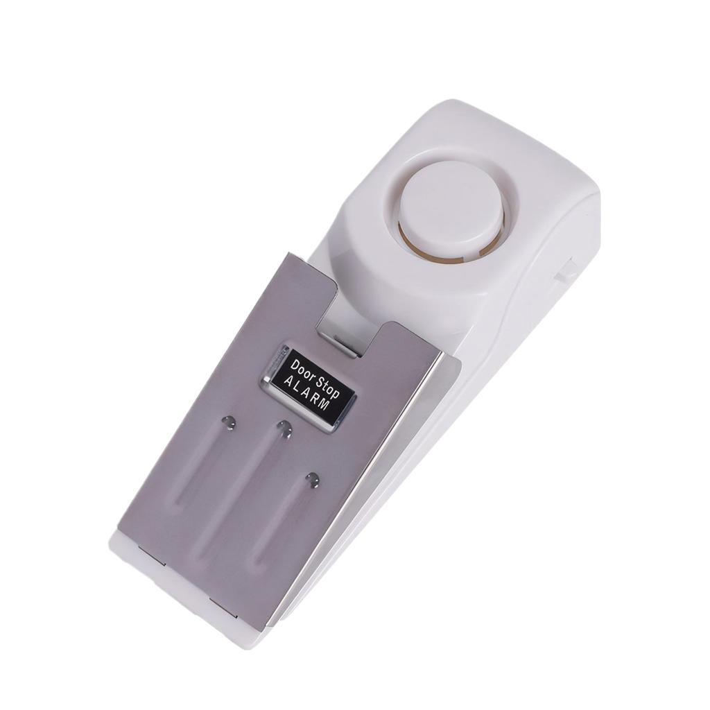 Stainless Steel Door Stop Alarm With 120 Decibels High-pitched Alarm Door Stoppers Security
