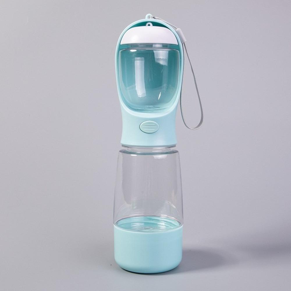 Food Container 3 in 1 Pet Outdoor Companion Cup Portable Leak Proof Dog Food Dispenser Plastic Dog Water Bottle Outdoor Walking