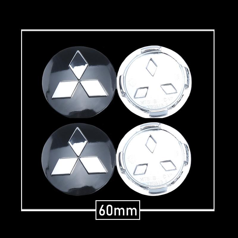 50/54/58/60/81mm Car Wheel Center Hub Cap Cover Rim Badge for Mitsubishi ASX Ralliart Eclipse Competition TRITION Evolution X wszm26