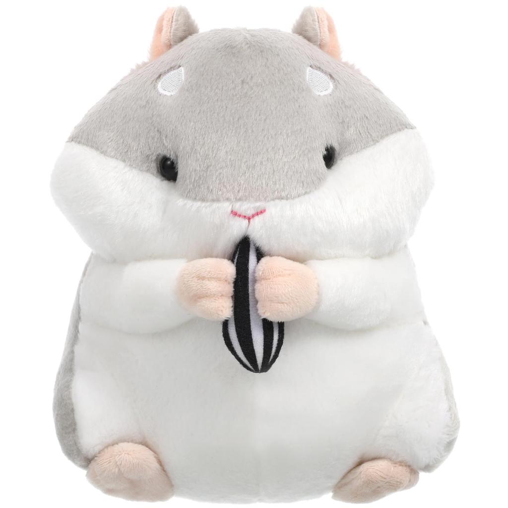 LIFKOME Hamster Plush Toy, Fluffy, Cute Animal Toy, Character Body Pillow, Fluffy Toy, Decorative Toy, Sewn Wrap, Figurine, 23cm