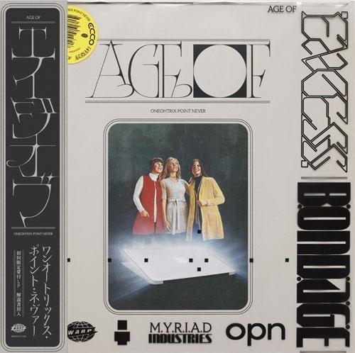 Виниловая пластинка ONEOHTRIX POINT NEVER Age Of Ограниченное издание с японским Obi WARPLP295BR WARP 2026 Не Япония Obi Танцевальная Электроника