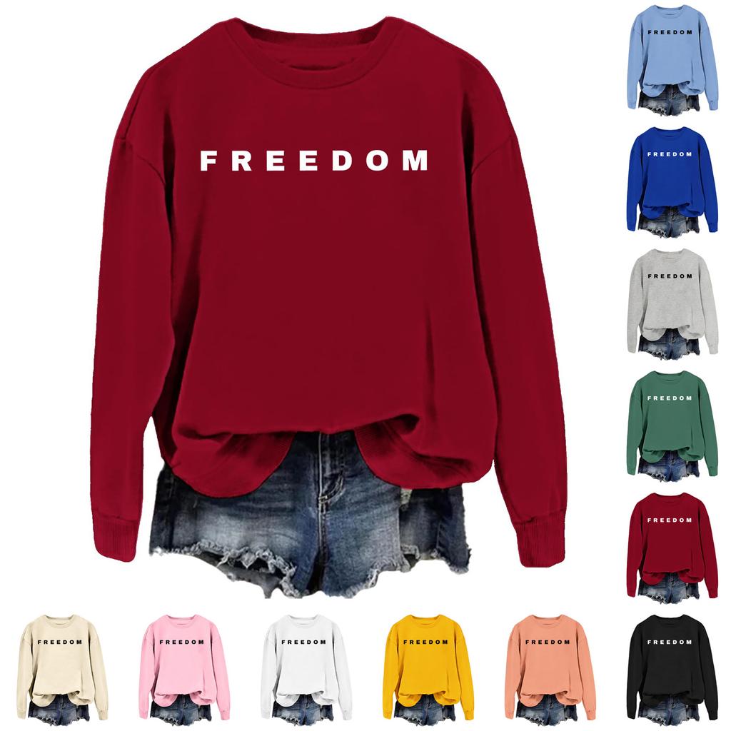 Women Tops Long Sleeve R-Neck Shirts Fall Fashion  Casual Business Tunic Blouses