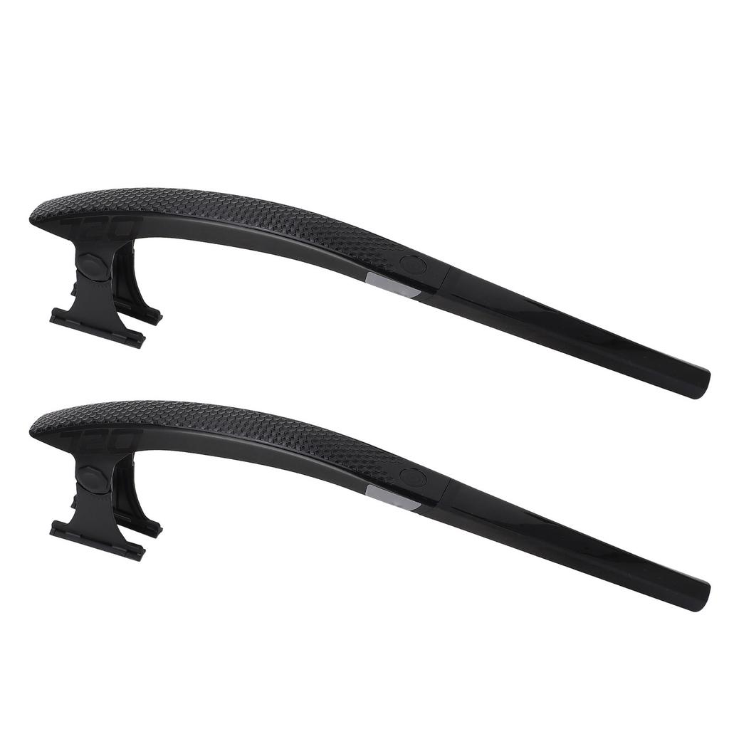 2PCS Bike Mudguard PC Nylon Adjustable Quick Release Front and Rear Universal Cycling Mud Guard for Gravel and Road Bike