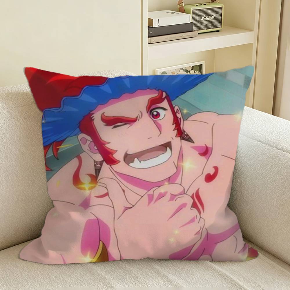 Bucchigiri Anime SSenya Square Sofa Pillow Cover Solid Color Living Room Home Decor Cushion Case
