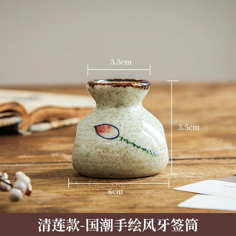 Персонализированная коробка для зубочисток, бытовая легкая, роскошная, керамическая подставка для зубочисток, креативная, для гостиничного обслуживания, коммерческого использования, емкость для ватных палочек