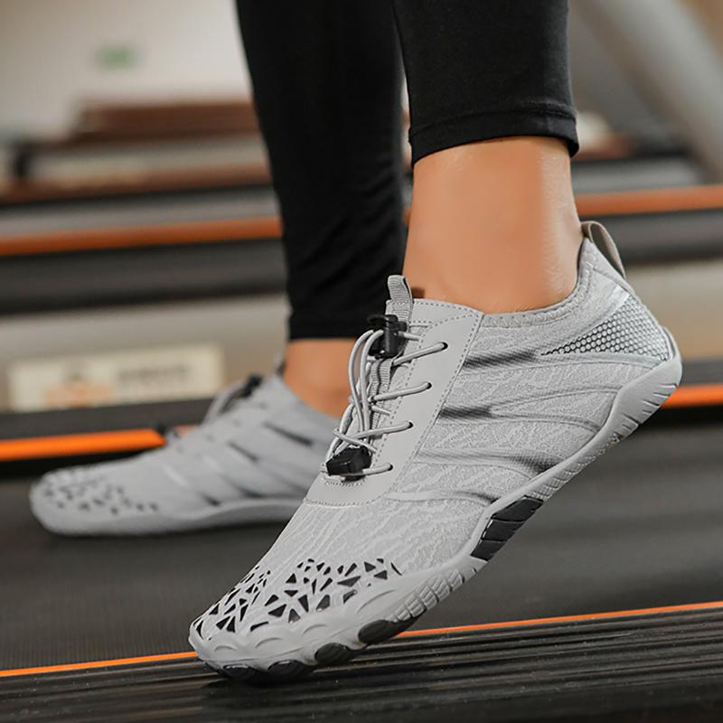 Новые унисекс водные туфли босиком пляжные туфли нескользящие дышащие кроссовки для зала быстросохнущие уличные походные туфли для водных видов спорта