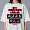 Футболка с полосками BTS Arirang Альбом Тур Фильм