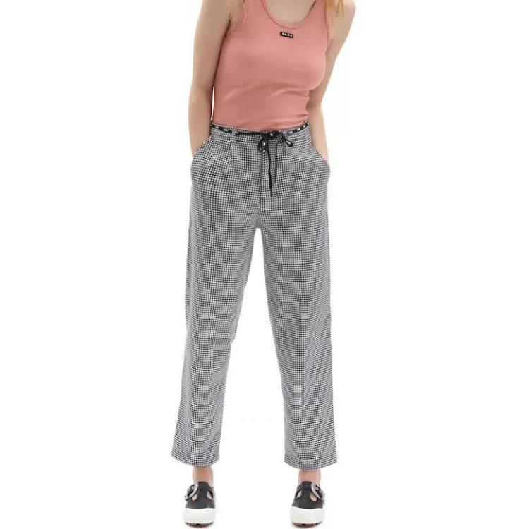 Vans Casual Pants Women's Black Moderate Straight Fit Pants (Unisex) Casual Pants VN0A5JN3BLK