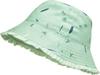 Playshoes UPF 50+ Kids UV Hat - Double-Sided, Mint (Palm Trees, Surfboards) 53