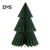 3D Paper Christmas Tree Reusable Tabletop Decor Honeycomb Tree Easy Assembly Mini Xmas Tree for Festive Party Table Centerpiece