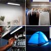 LED 52CM Rechargeable Tube Camping Light Magnetic Suspension Portable Light Bulbs For Emergency Night Market Outdoor Lighting
