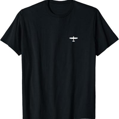 Футболка с надписью «C172 Plane Signature Aviation Flying Airplane Pilot ST Shirt»