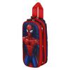 Double 3D Pencil Case - Spiderman Solid - Blue - One Size