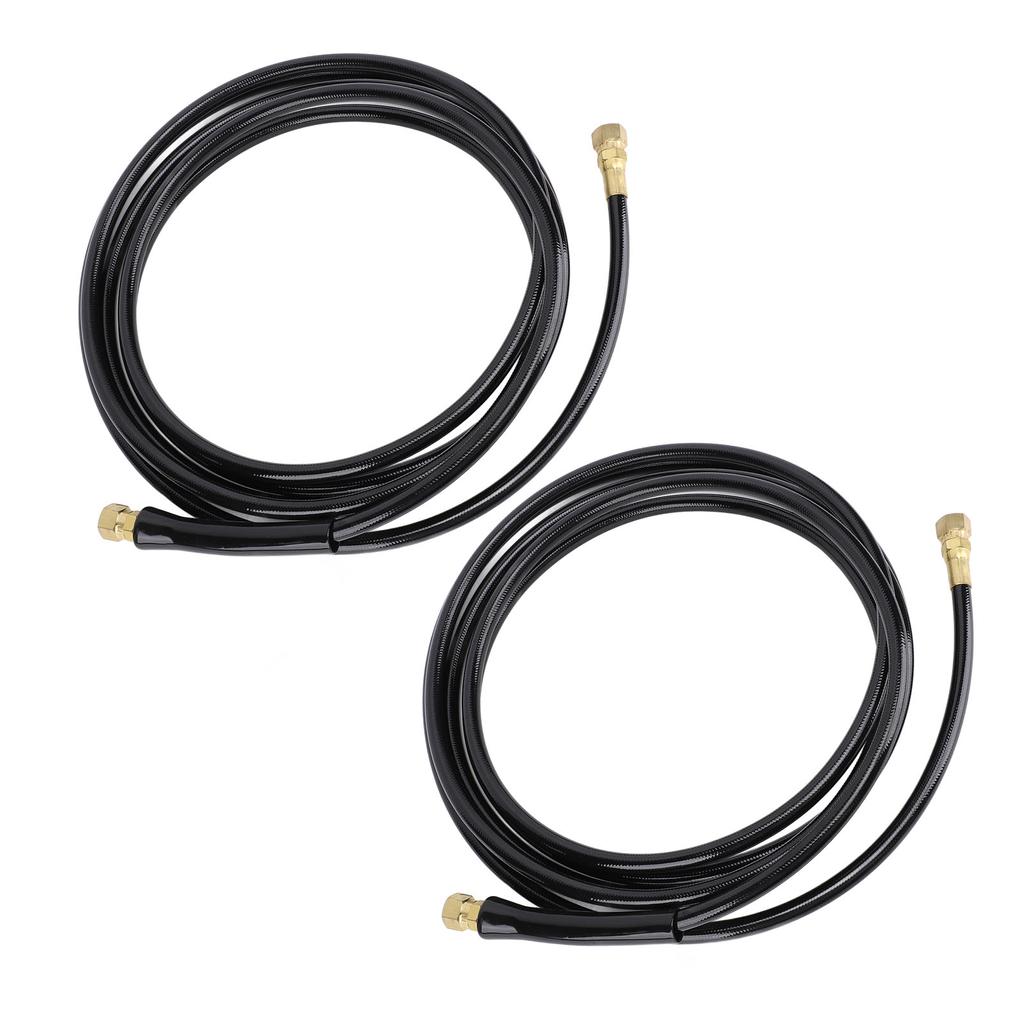 16ft Outboard Hose Kit HO5116 Enhance Efficiency Rubber Brass Boat Marine Hydraulic Hose Kit Replacement for Teleflex