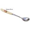 Ice Cream Ceramics Rose Flowers Kitchen & Dining TeaSpoon Coffee Spoon Dessert Scoop