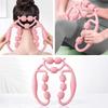 Reusable Muscle Roller Massager 360 Degree 9 Wheels Leg Massager Circular Leg Clamps  for Waist