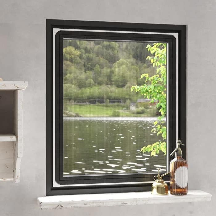 Moustiquaire pour fenêtre - Maison Exclusive - Magnétique sans perçage - Fibre de verre - 100x120 cm