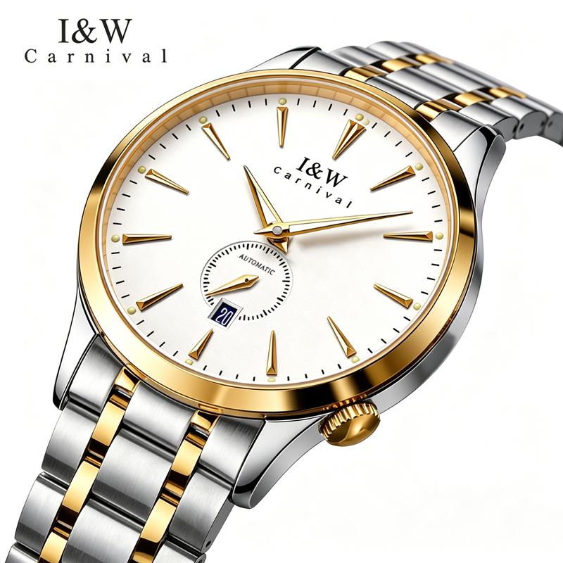 IW Original Design Automatic Mechanical Men's Watch MIYOTA Movement Male Watches Waterproof Calendar Sapphire Glass Reloj