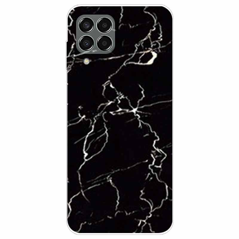 Case for Samsung M33 Cover Marble Soft TPU Silicone Phone Covers for Samsung Galaxy M53 5G Case Clear Bumper M 33 53 Protective