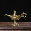 Прочная металлическая аромалампа в античном стиле для благовоний, очистка воздуха, подарки, лампа Алладина для загадывания желаний, домашний декор