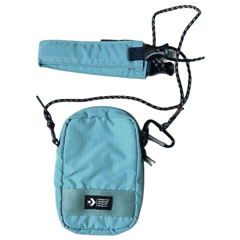Converse Fashion Trend Polyester Cell Phone Pouch Crossbody Bag Regular Unisex Peacock Green 10020999-A05