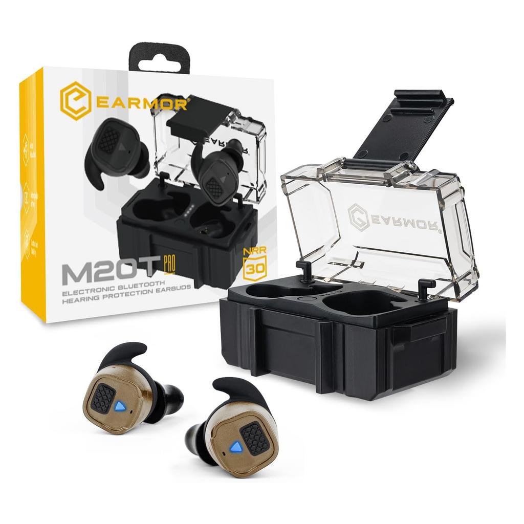 НОВЫЕ EARMOR M11T PRO Улучшенная электронная защита слуха для стрельбы, NRR 11 дБ, Шумоподавление и усиление звука для охоты