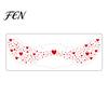 Skin-safe Tattoo Stickers Temporary Sticker, Red Freckles Face Tattoo, Waterproof for Adults Festive Party Makeup Tattoos