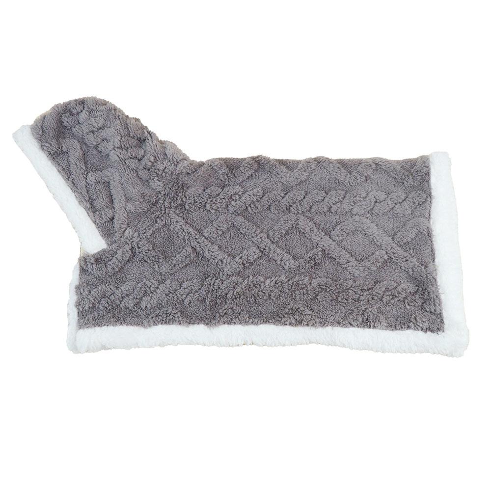 Погладьте его, чтобы согреть, спальный плащ для собаки, утолщенная зимняя ночная рубашка для питомца, одежда для собаки корги, тедди, зимняя