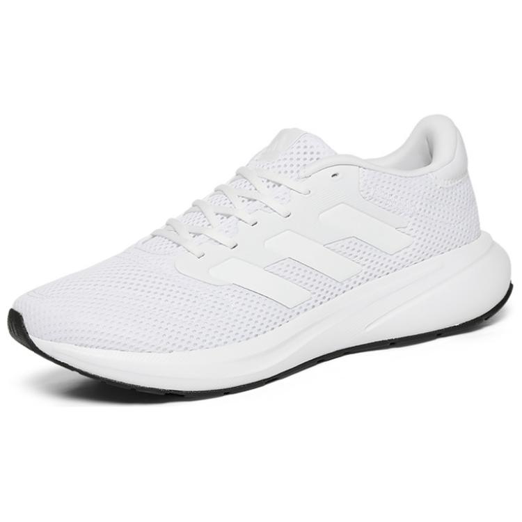 adidas Response Runner U Модные Универсальные Нескользящие Прочные Низкие Беговые Кроссовки Унисекс Кеды Белые IH6101