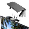 Adjustable TV Screen Top Storage Shelf Rack Holder Computer Monitor Desktop Stand TV Rack Display Shelf Storage Rack