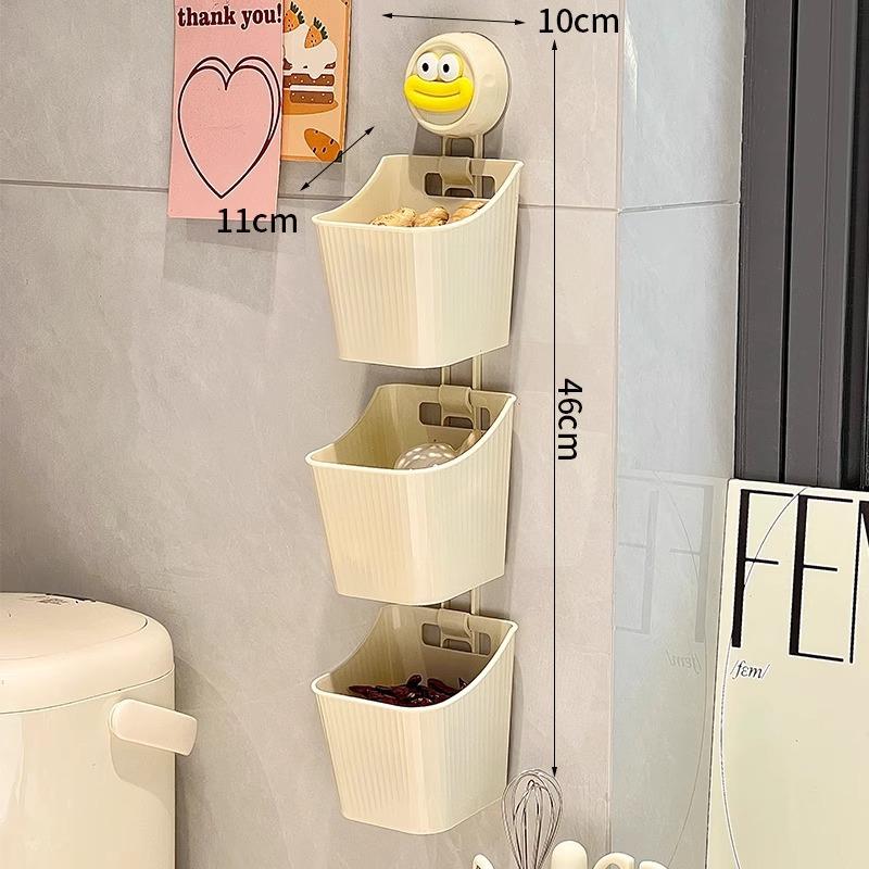 Контейнер для хранения чеснока и имбиря, Кухонный контейнер для хранения, Настенная корзина для хранения, Настенная корзина для хранения, Настенная полка для хранения на кухне