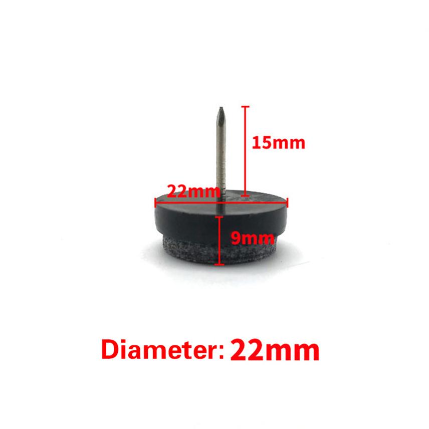 30 шт. Войлочные накладки для ногтей Противоскользящие Ножки для мебели Стола Защитные накладки для ножек мебели Защита деревянного пола Стопоры для стульев Войлочные накладки