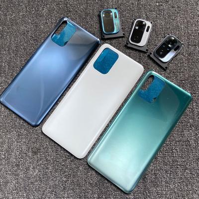 Для Xiaomi Redmi Note 10 аккумулятор задняя стеклянная задняя дверная панель с клейкой наклейкой для объектива камеры