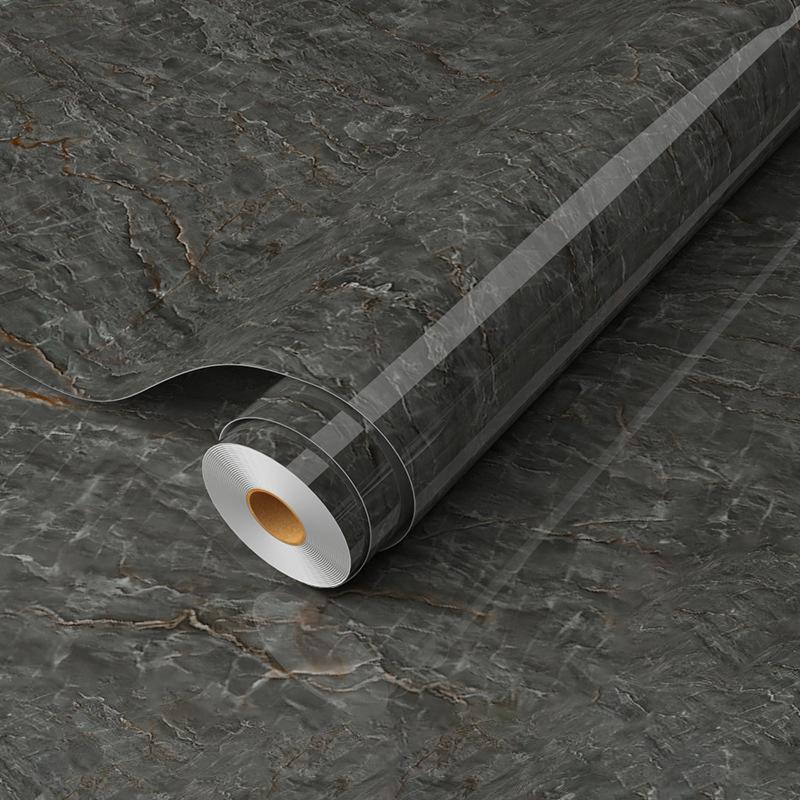 Self Adhesive Marble Contact Paper Waterproof Oil Proof Easy Clean For Kitchen Home Countertop