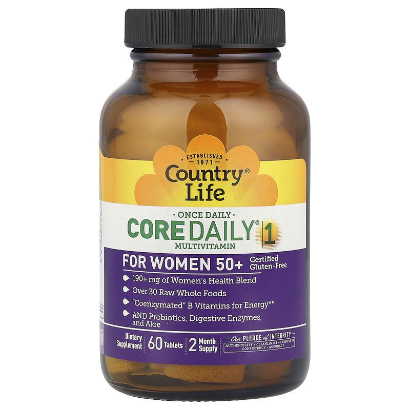 Core Daily® 1 Multivitamin for Women 50+, 60 Tablets