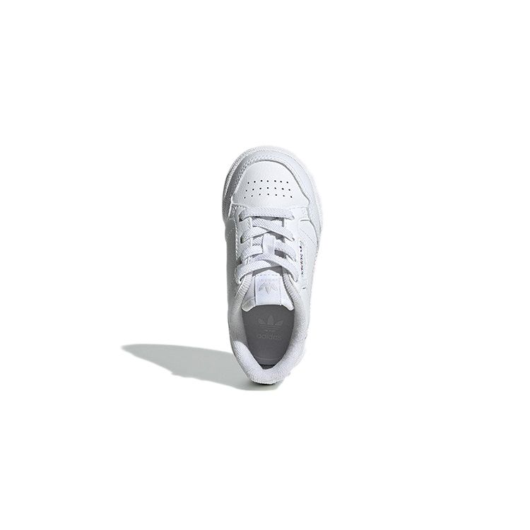 adidas Оригинальные Continental 80 El I Удобные Универсальные Низкие Кроссовки для Ходьбы Детская Обувь Жемчужно-Белые EE6513