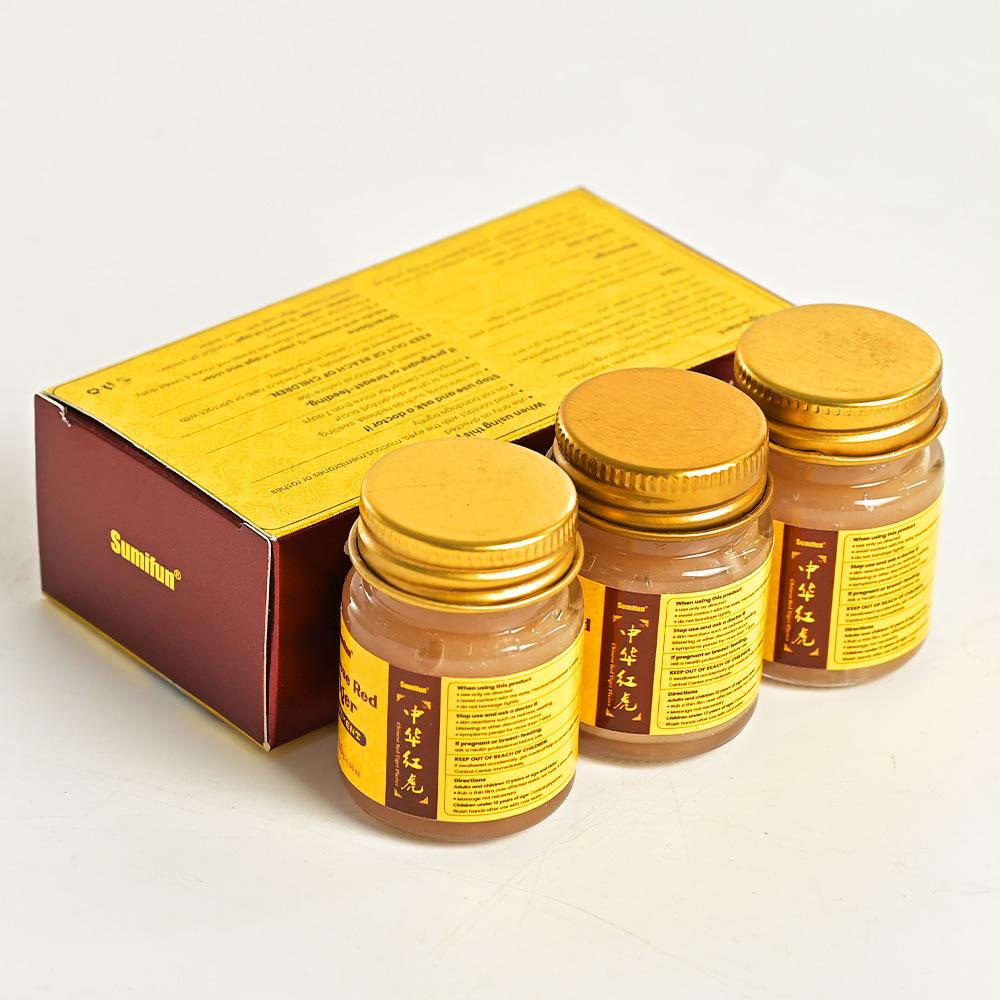 3 шт. Мазь Red Tigers для суставов, мышц, плеч, боли, успокаивающая жидкая мазь для массажа от головокружения