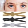 Thrush Design Ruler Simple Measurement Symmetry Solid Color Helpful Guide Makeup Eyebrow Measure Stencil for Beginner