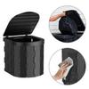 One-piece Design Folding Toilet Use Garbage Bags Camping Toilet Portable Toilet  Car Trip