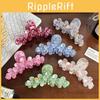 Stylish And Trendy Rhinestone Flower Hair Claw Clip Ideal For Women Fashionforward