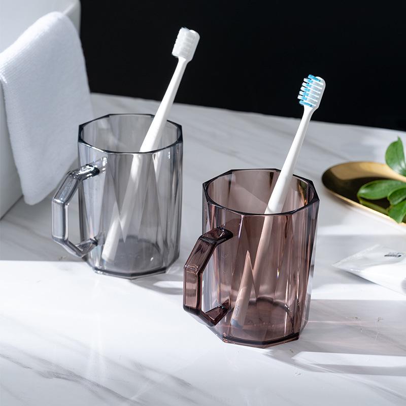 Nordic Style Anti-Fall Luxury Mouthwash & Toothbrush Holder Cup for Couples