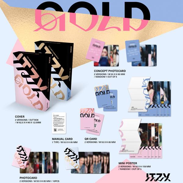 (+магазин подарков) ITZY - [ЗОЛОТО] PLATFORM_NEMO Ver. [Случайная версия]