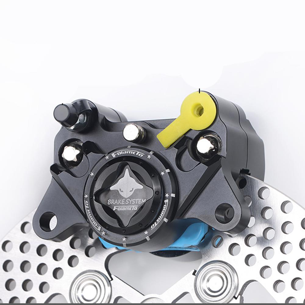 Universal Motorcycle Crab Brake Caliper 84mm Mount 2-Piston