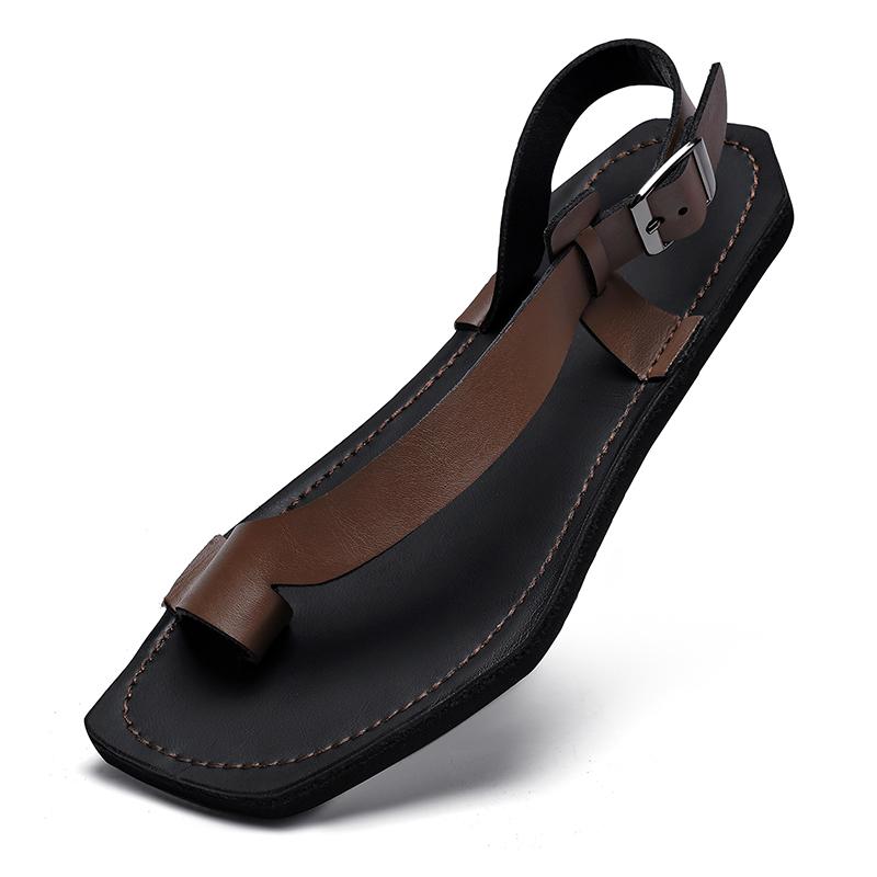 Simple Casual Shoes Hot Sale New Arrival Men's Fisherman Sandals Quick-Dry Outdoor Beach Shoes Street Style Male Summer Flats