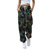 Women's Sports Pants With Pockets Fashion Print Elastic Waist Pants Casual Sweatpants Pants