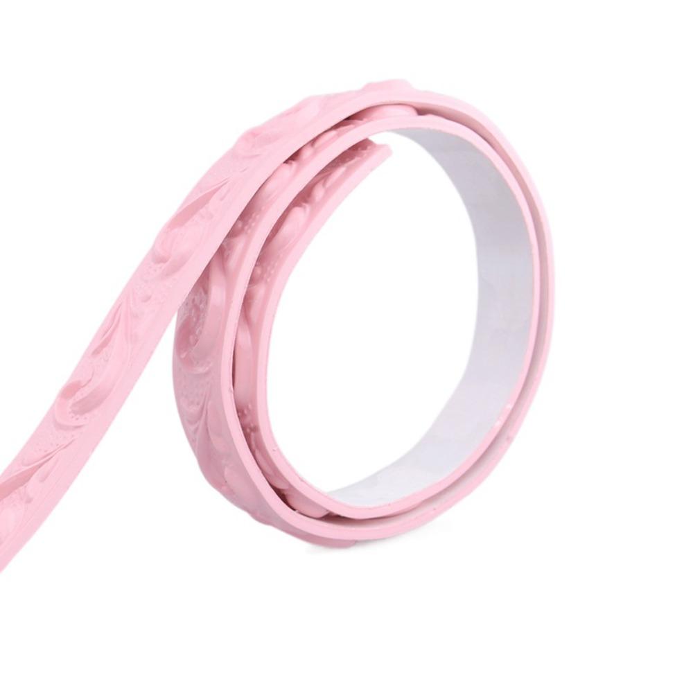 Дизайн интерьера Самоклеящийся настенный молдинг Гибкий плинтус Отклеивающийся и приклеивающийся Рамка для зеркала 5 м ПВХ Кромка для плитки Потолок