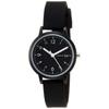 [fieldwalk] Wristwatch Analog Sodio Cow Silicone Strap Ym006 5 Female Black