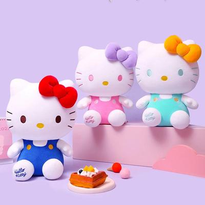 Оригинальная мягкая игрушка Hello Kitty - Милая кукла кошечки Китти Подарок