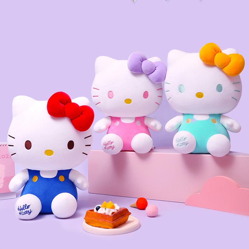 Оригинальная мягкая игрушка Hello Kitty - Милая кукла кошечки Китти Подарок