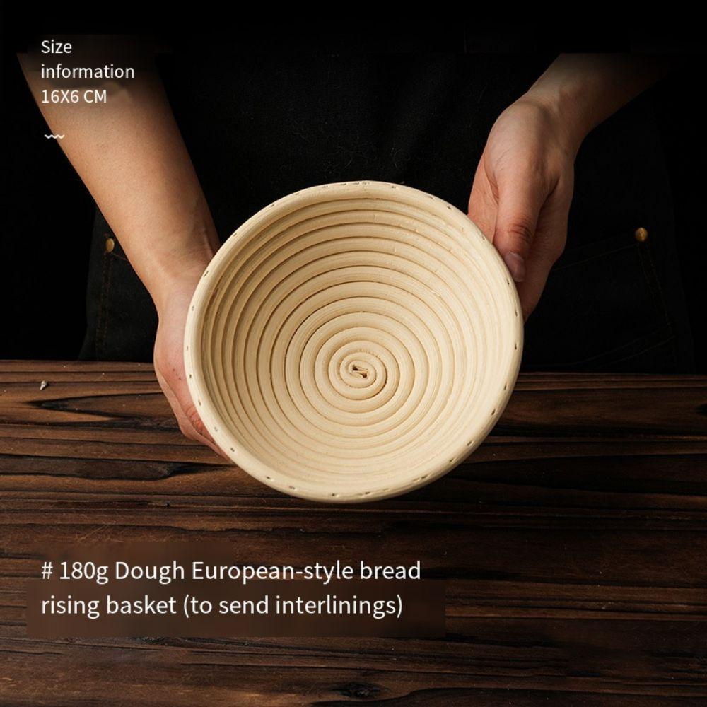 Ротанговая корзина для брожения хлеба Круглые формы для выпечки теста Инструменты для выпечки хлеба Овощ